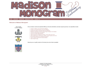 madisonmonogram.com screenshot