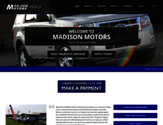 madisonmotorslondon.com screenshot