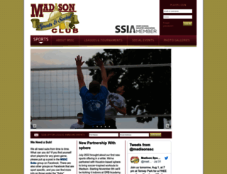 madisonssc.leaguelab.com screenshot