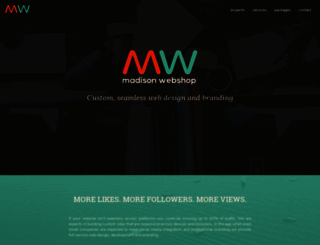 madisonwebshop.com screenshot