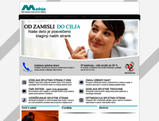 madoja.si screenshot