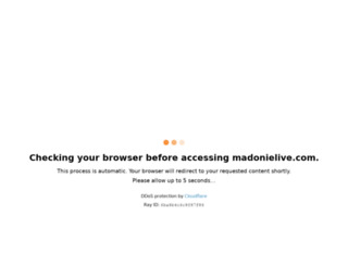 madonielive.com screenshot