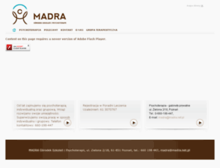 madra.net.pl screenshot