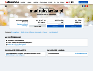 madraksiazka.pl screenshot