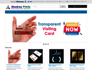 madrasprints.com screenshot