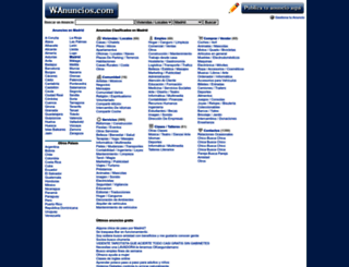 madrid.wanuncios.com screenshot