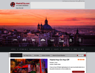 madridcity.com screenshot
