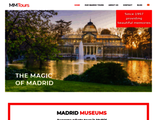 madridmuseumtours.com screenshot