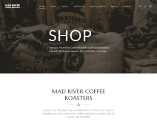 madrivercoffeeroasters.com screenshot