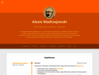madrzejewski.com screenshot