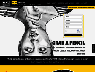 madschool.in screenshot