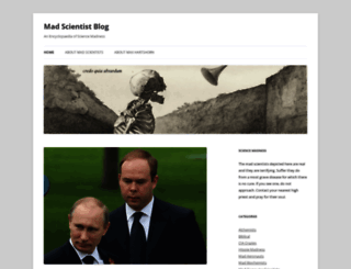madscientistblog.ca screenshot