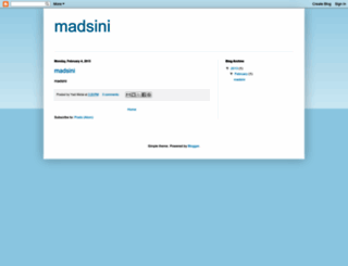 madsini.blogspot.com screenshot
