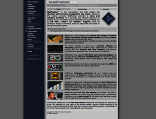 madtracker.org screenshot