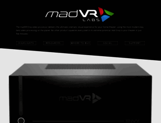 madvr.com screenshot