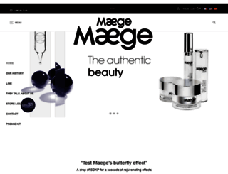 maege-skincare.com screenshot