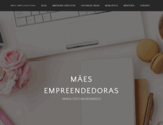 maesempreendedoras.net.br screenshot