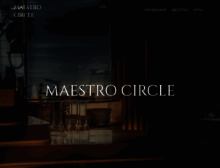 maestrocircle.com screenshot