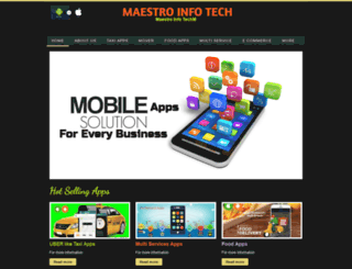 maestroinfotech.webs.com screenshot