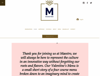 maestropasadena.com screenshot
