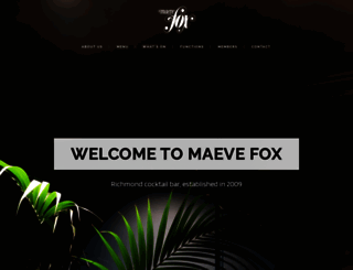 maevefox.com.au screenshot
