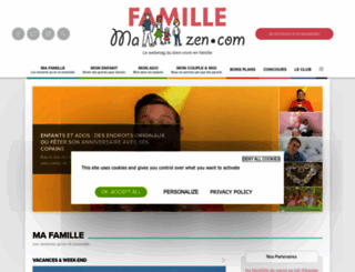 mafamillezen.com screenshot