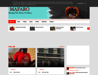 mafaro.co.uk screenshot
