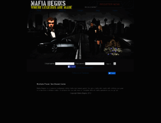 mafiabegins.com screenshot