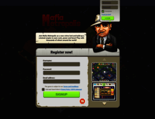 mafiametropolis.mafiacontrol.com screenshot