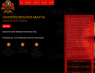 mafiatips.net screenshot