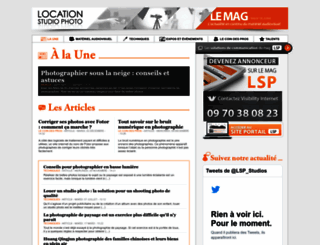 mag-lsp.location-studio-photo.fr screenshot
