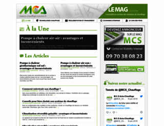 mag-mcs.maison-chauffage-solution.fr screenshot