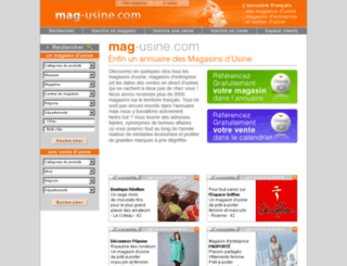 mag-usine.com screenshot