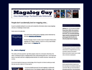 magalogguy.com screenshot