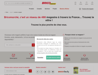magasins.bricomarche.com screenshot