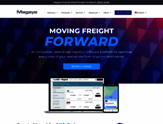 magaya.com screenshot