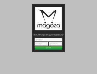 magaza.launchrock.com screenshot
