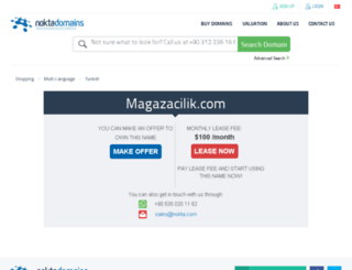 magazacilik.com screenshot