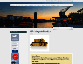 magazin-frankfurt.com screenshot