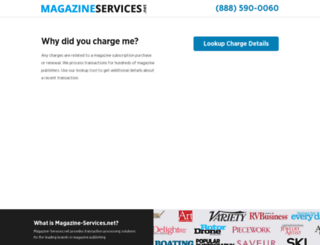magazine-services.net screenshot