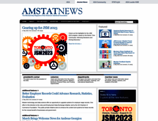 magazine.amstat.org screenshot