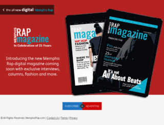 magazine.memphisrap.com screenshot