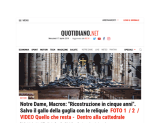 magazine.quotidiano.net screenshot