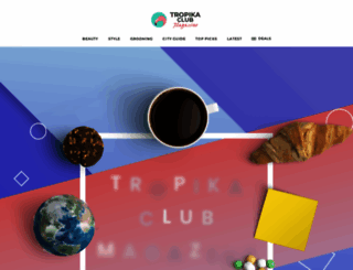 magazine.tropika.club screenshot