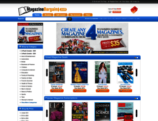 magazinebargains.com screenshot