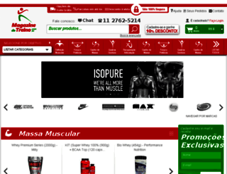 magazinedotreino.com.br screenshot