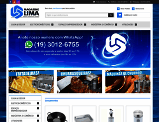 magazinelima.com.br screenshot