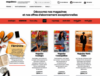 magazines.fr screenshot
