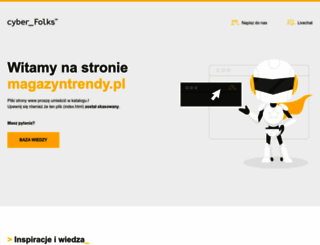 magazyntrendy.pl screenshot