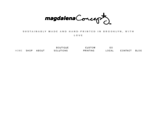 magdalenaconcepts.com screenshot